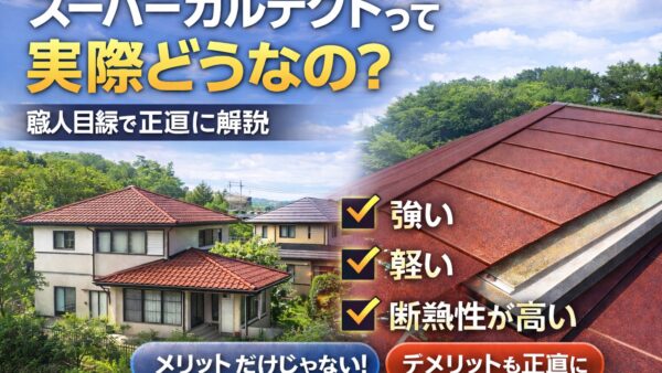 スーパーガルテクトって実際どうなの？職人目線で正直に解説
